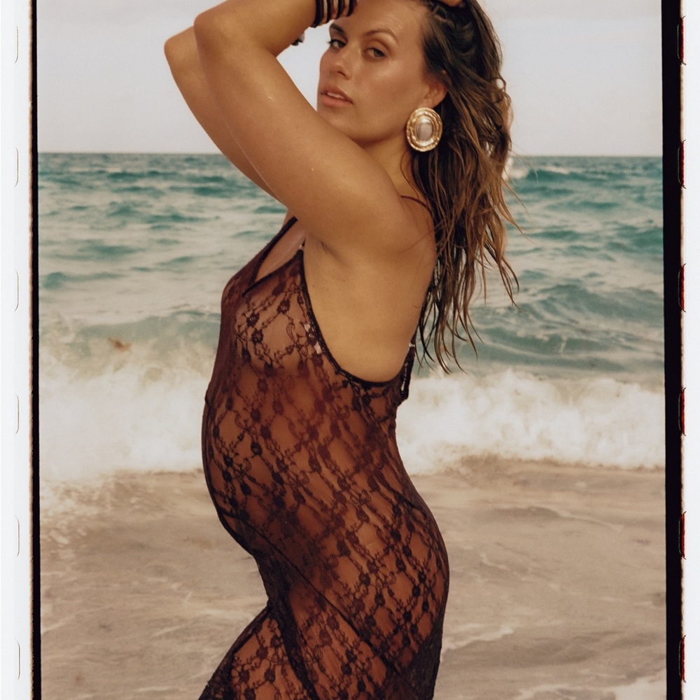 Lace Swim Cover-Up